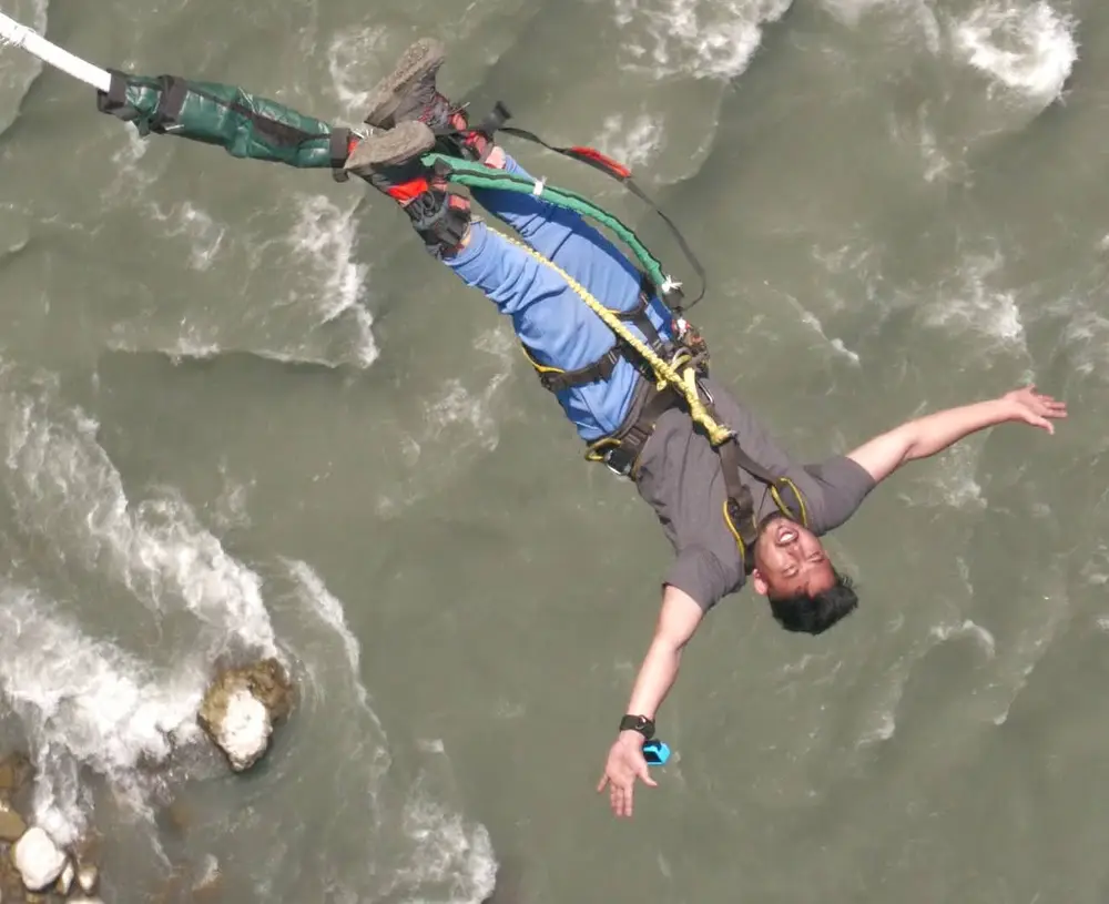 bungee — The Cliff, Nepal